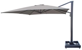 ERCOLE - ombrellone da giardino in alluminio 4x4