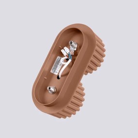 Sollux  SL.1808 - Faretto AURA 2xGX53/10W/230V marrone