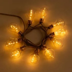Ghirlanda decorativa LED (2,60 m) Kogger Bianco Caldo - Sklum