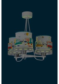 Dalber 61687 - Lampadario per bambini BABY TRAVEL 3xE27/60W/230V