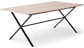 Tavolo da pranzo estensibile con piano effetto rovere e pannello extra 90x165 cm Meza - Hammel Furniture