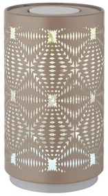 Globo 21018CH - Lampada da tavolo LED RGB touch AMIYAH LED/1W/5V 500mAh marrone