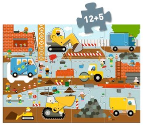 Puzzle - Cantiere con mezzi snodabili
