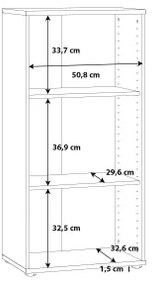 Libreria URAN bianca