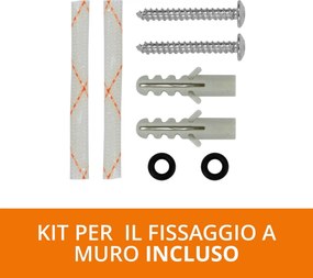 Applique da Esterno Bidirezione IP65 GU10 Stondata - Bianca