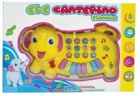 Trade Shop - Ele Canterino Pianola Elefante Giocattolo Gioco Bambini