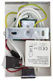 Lampada da parete moderna bianca regolabile con USB-C - Croft