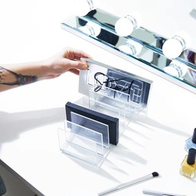 Organizzatore per cosmetici da bagno in plastica riciclata Palette Station - iDesign