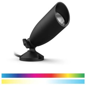 WiZ - LED RGBW Faretto da esterno dimmerabile SPOT LED/4W/12V IP65 Wi-Fi