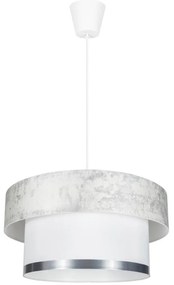 Lampadario a sospensione con filo RESSA 1xE27/60W/230V color crema