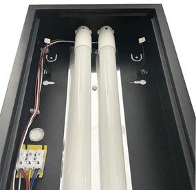 Lampada fluorescente T8 2xG13/18W/230V 120 cm nero