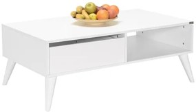Tavolino 42x110 cm bianco