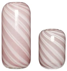 Candy Vases 2 pcs. Pink - Hübsch