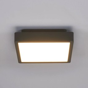 Lucande Plafoniera LED da esterni Talea, angolare
