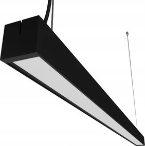 Lampadario LED a sospensione con cavo LED/44W/230V 4000K 120 cm nero