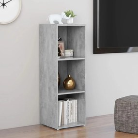 Mobile porta tv grigio cemento 107x35x37 cm legno multistrato