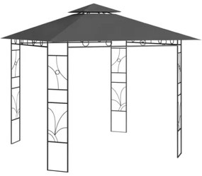 Gazebo 3x3x2,7 m Antracite 160 g/m²