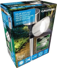 Grundig - Lampada solare LED 1,2V 40 mAh