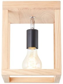 Brilliant - Plafoniera NEREA 1xE27/15W/230V quercia