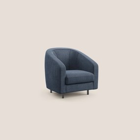 Pandora Poltroncina in morbido tessuto bouclé impermeabile T07 blu