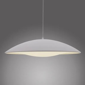 Schöner Wohnen 14607-16 - LED dimmerabile lampadario a sospensione con cavo LENTE LED/23W/230V Ø50 cm bianco