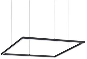 Ideal Lux -  Oracle Slim M Square LED  - Lampadario moderno di forma rettangolare