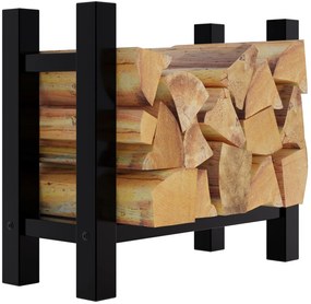 Portalegna Medya Nero: Eleganza E Funzionalità Per La Tua Casa / Eckig / 30x60x60 C