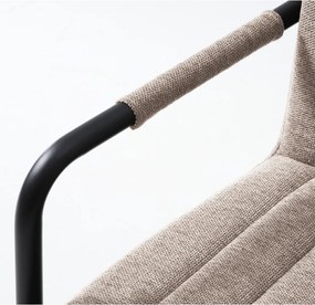 Sedia da pranzo beige Trout - Unique Furniture