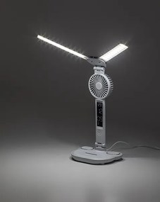 Rabalux 74030 - Lampada da tavolo LED dimmerabile con ventola NOVILO LED/7W/5V