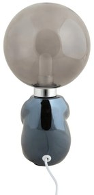 Lampada da tavolo per bambini grigia Joey – Leitmotiv