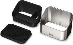 Supporto per detersivo color argento lucido in metallo Surface – Joseph Joseph