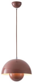 Lampadario a sospensione con filo 1xE27/15W/230V rosso