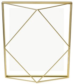 Cornice da appoggio/parete in metallo color oro 25x30 cm Prisma - Umbra