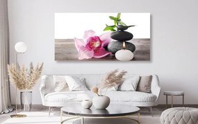 Quadro su tela – Natura morta zen armoniosa
