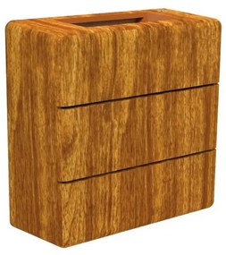 Immax 08523L - Applique da esterno LED LUXLINE 6W/230V 3000K IP54 noce