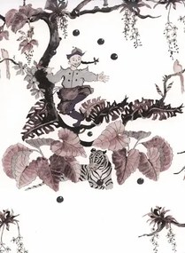 Ailanto Carta da parati Juggler - Quietly Enchanting