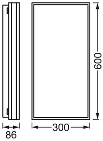 Ledvance - Plafoniera LED Dimmerabile SMART+ MAGNET LED/42W/230V Wi-Fi