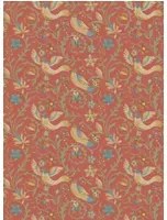 GP & J Baker Carta da parati Royal Court - Red