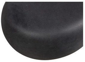 Tavolino color antracite rotondo ø 50 cm Pebble - vtwonen