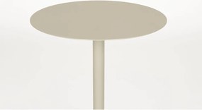 Tavolino rotondo in acciaio ø 35 cm Snow – Zuiver