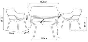 LUXOR - salotto in resina