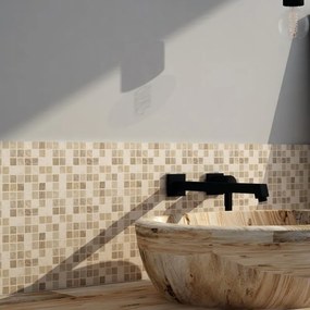 Mosaico in pietra beige L 30 x L 30.5 cm, 10 pezzi