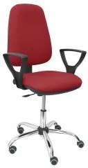 Sedia da Ufficio Socovos Bali PC 33BGOLF Rosso Rosso Granato