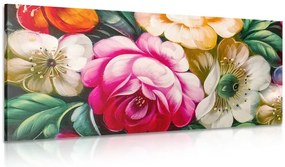 Stampa su tela – Mondo variopinto dei fiori