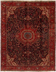 Heriz Tappeto persiano 340 x 270 (Iran) Annodato A Mano