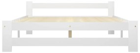 Giroletto in legno massello di pino bianco 180x200 cm