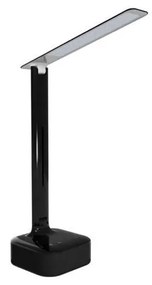 Lampada da tavolo LED dimmerabile con altoparlante ROBIN MUSIC LED/7W/230V nero