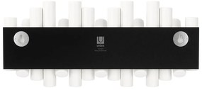 Appendiabiti da parete bianco in legno di pino Picket - Umbra