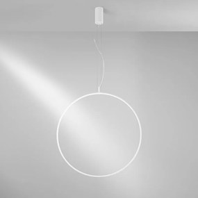 Lampadario LED design LED-TOORX-S80-BCO bianco Ø80cm, luce con 3 temperature di colore 4400 lumen, LUCE AMBIENTE DESIGN