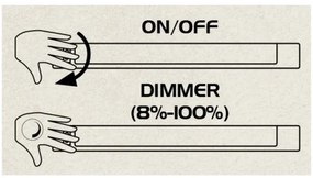 Rabalux 5674 - Luce LED dimmerabile sottopensile HANSON LED/8W/230V